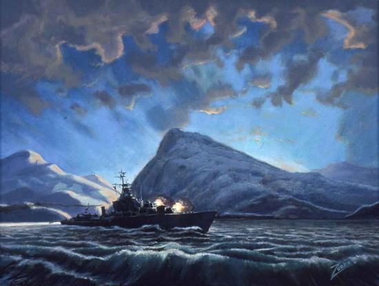 Le golfe de Corée, à l’aube de Ted Zuber 