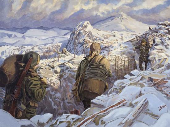 L’œuvre Petite fête d’acceuil de Ted Zuber 