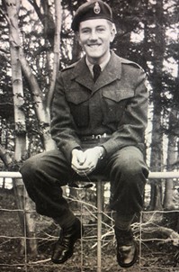 A person in a military uniform