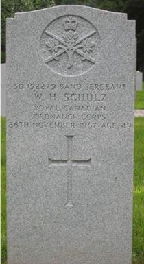 Pierre tombale de W. H. Schulz.