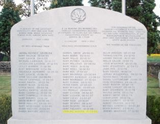 Headstone of Sterling G. Baxter.