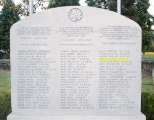 Headstone of Hollie Ann Giller.