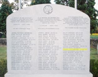 Headstone of Daniel August Loxterkamp.