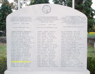 Headstone of David Brian Phillips.