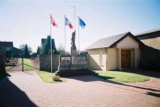 Entrance to cemetery