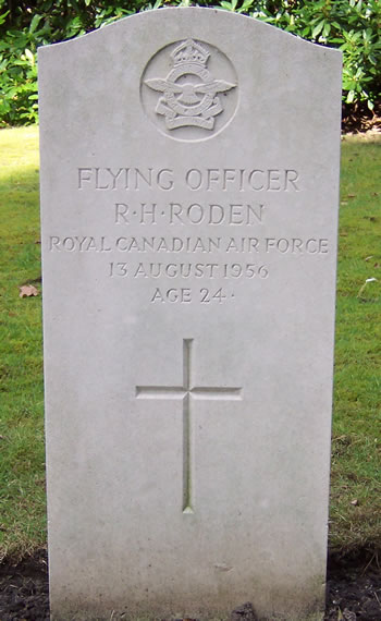 Headstone of R. H. Roden.