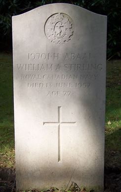 Headstone of William A. Stirling.