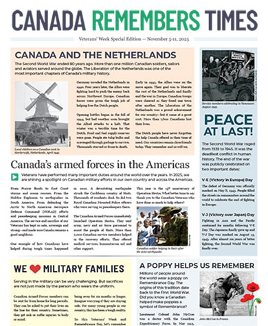 Canada Remembers Times