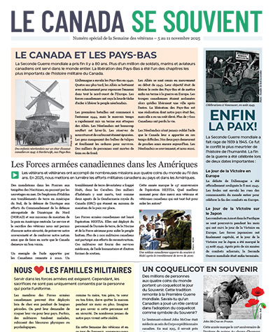 Le Canada se souvient