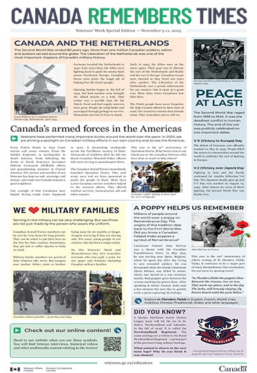 2025 - Canada Remembers Times