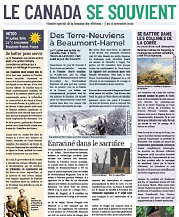 Le Canada se souvient