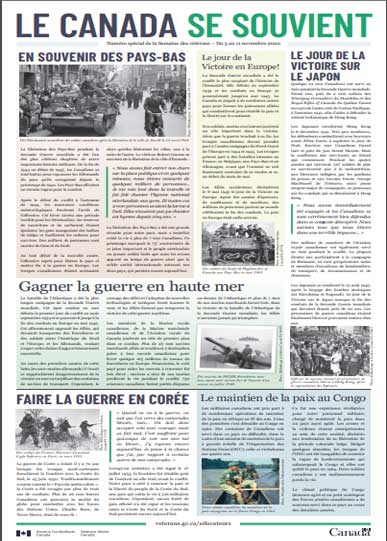 2020 - Canada Remembers Times