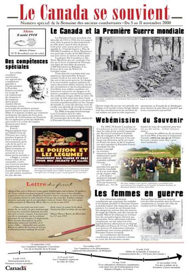 2008 - Canada Remembers Times