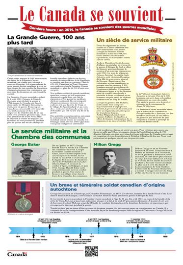 2014 - Canada Remembers Times