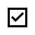 Checkbox Checked with solid fill