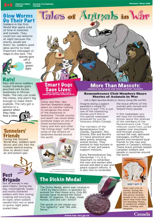 2006 - Tales of Animals in War