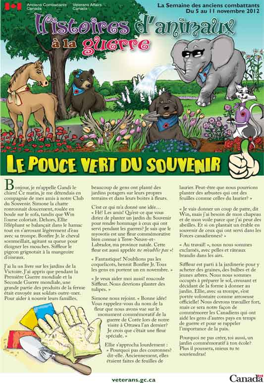 2012 - Histoires d'animaux à la guerre
