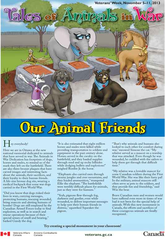 2013 - Tales of Animals in War