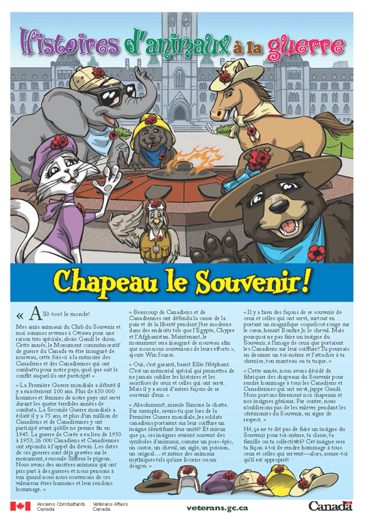 2014 - Histoires d'animaux à la guerre