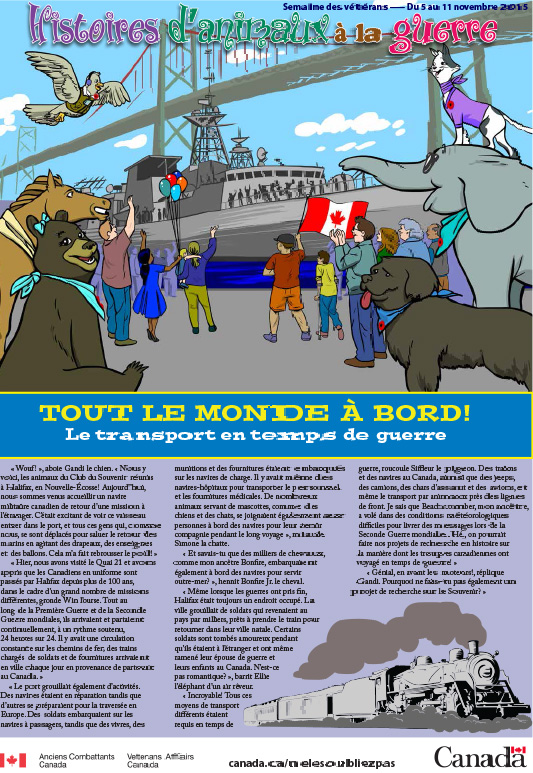 2015 - Histoires d'animaux à la guerre