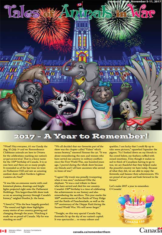 2017 - Tales of Animals in War