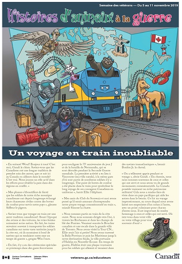 Histoires d'animaux à la guerre - Édition 2019