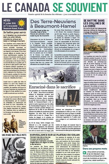 Guide - Le Canada se souvient