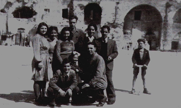 Francesca LaSorda, third from the left, with her family and friends”