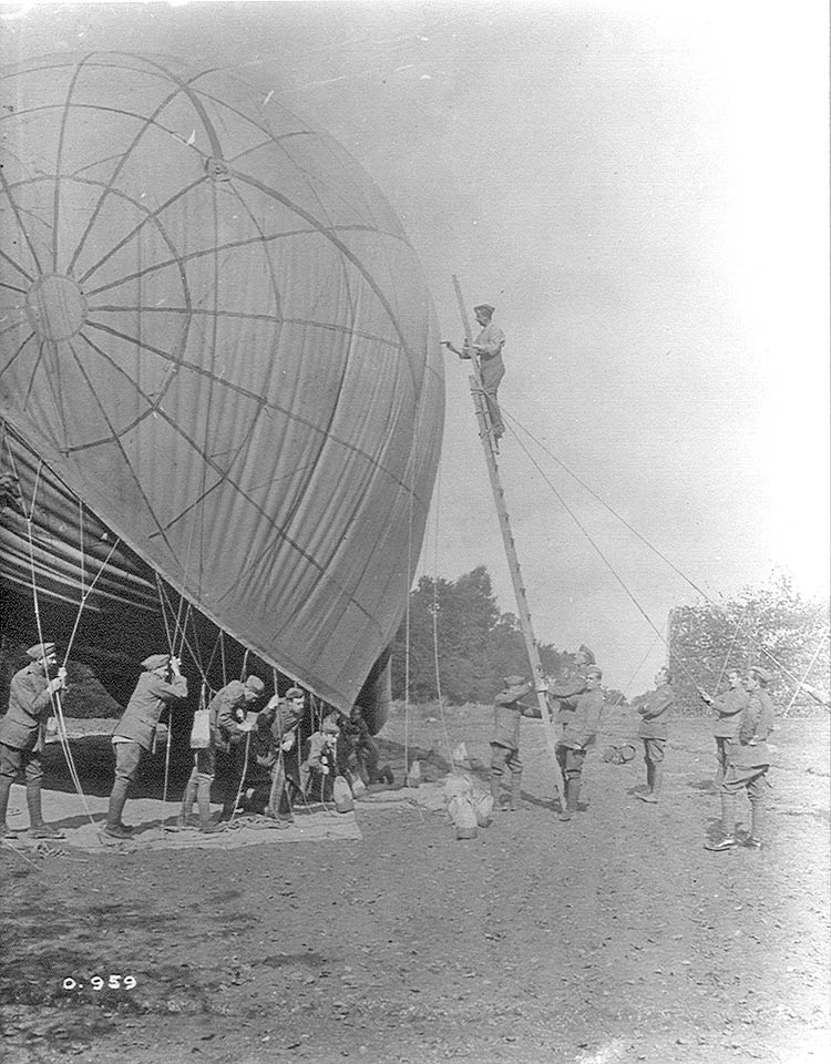 Vimy kite balloon